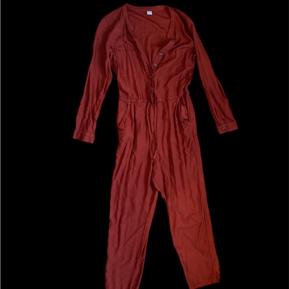 NWOT Rust Old Navy Jumpsuit - Picture 4 of 6